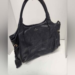 kate spade New York Black Leather Shoulder Bag